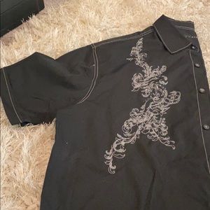 Dressy shirt gently used short sleeves